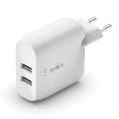Belkin adaptateur secteur 2 USB-A 24W WCB002vfWH