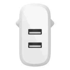 Belkin adaptateur secteur 2 USB-A 24W WCB002vfWH
