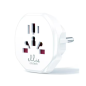 Adaptateur universel Ellietech CU104 – 10 A 250 V 2500 W Adaptateur universel Ellietech CU104 – 10 A 250 V 2500 W
