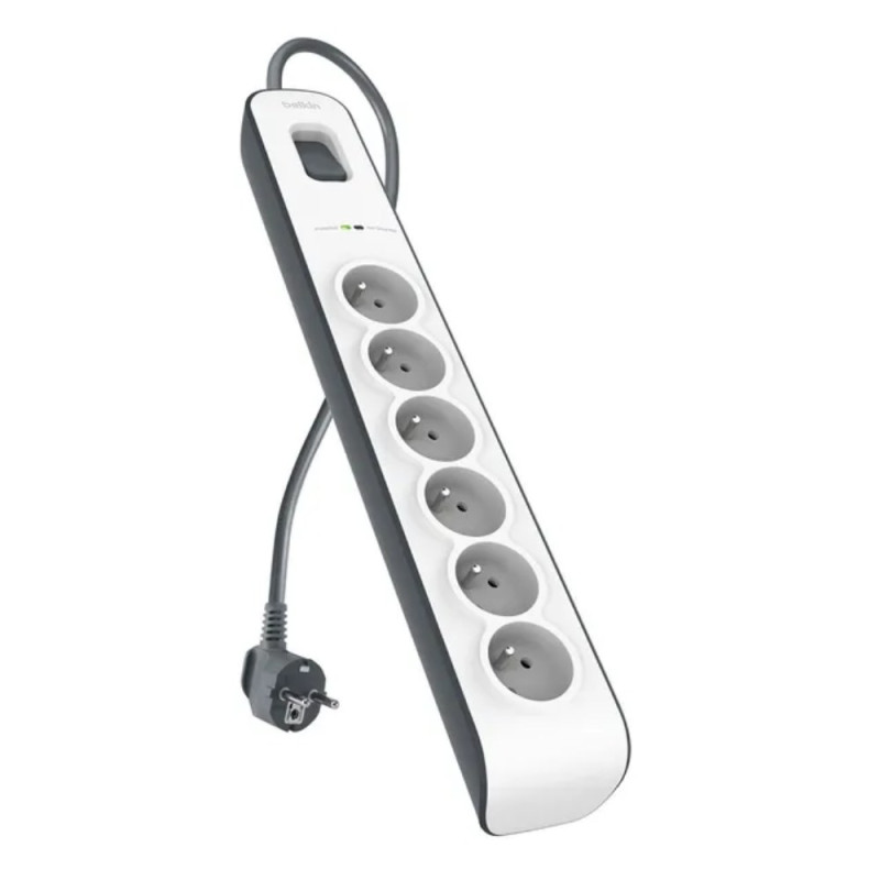 Belkin Surge Protector Power Strip BSV603CA2M – 6 Outlets 2 m