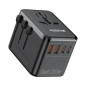 Adaptateur de voyage Xssive XSS-TR7 – universel 25W Adaptateur de voyage Xssive XSS-TR7 – universel 25W