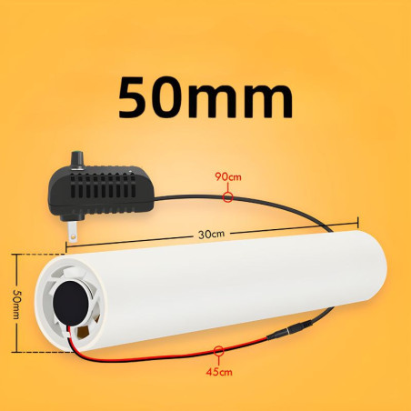 Ventilateur d'échappement 12 V – 50 mm