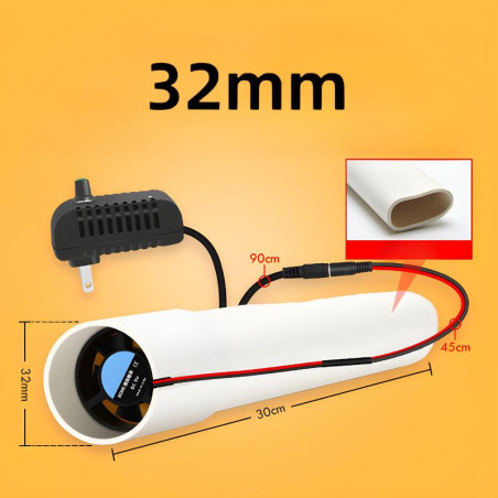 Ventilateur d'échappement 12 V – 32 mm
