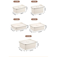 Boîte hermétique 1100 ml inox 304 kakam | Smarty