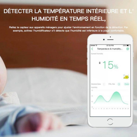Détecteur température et humidité Orvibo ST30 – 61,2 × 23 mm