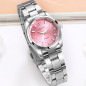 Women's Waterproof Quartz Watch Lazada – Pink Stainless Steel Strap Women's Waterproof Quartz Watch Lazada – Pink Stainless Steel Strap