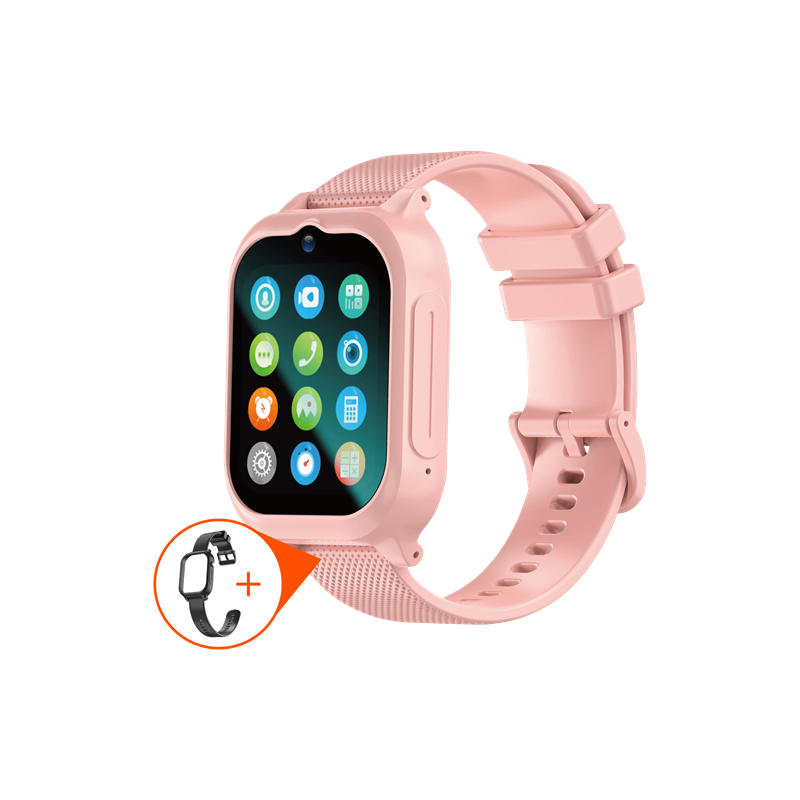 Montre connectée enfant GPS 4G XSSIVE XSS-KSW1P – Rose Montre connectée enfant GPS 4G XSSIVE XSS-KSW1P – Rose
