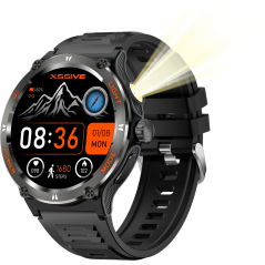 AMOLED Smartwatch XSSIVE XSS-SW8 – Black with outdoor light