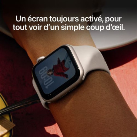Apple Watch SE 3 GPS 44mm – Starlight Aluminum Sport Band M/L