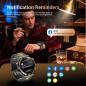 Montre connectée Blackview W90 Pro – 1,43 pouces AMOLED, Noir Montre connectée Blackview W90 Pro – 1,43 pouces AMOLED, Noir