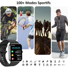 Montre Blackview R50 grise 100+ modes | Smarty
