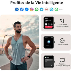 Montre Blackview R50 grise 100+ modes | Smarty