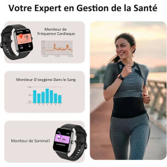 Montre Blackview R50 grise 100+ modes | Smarty