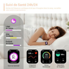 Montre Blackview R30 Max bleue LED | Smarty