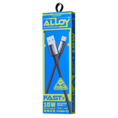 Câble USB / USB-C 3A Velocity en Alliage d'Aluminium Tressé REMAX C13