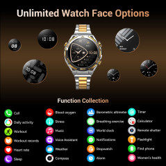 Montre Blackview W90 Pro argent 1,43 | Smarty