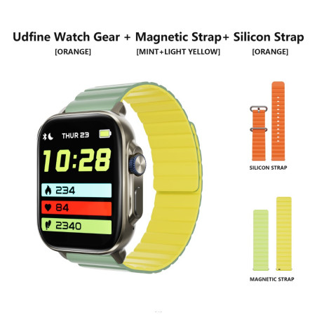 Smartwatch Udfine Watch Gear – Orange U23ORA03GL