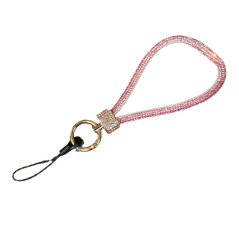 Collier de Coque de Téléphone en Strass Crochet De Renfort E