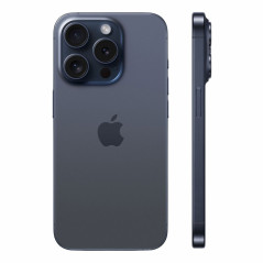 Apple iPhone 15 Pro – 128GB Blue Titanium, Grade A · Refurbished