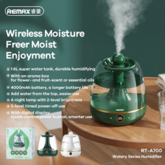 Mini Humidifier Remax RT-A700 – 4000mAh 1.6L Touch White