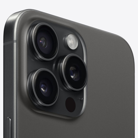 Apple iPhone 15 Pro – 128 Go Titane Noir Grade A · Reconditionné