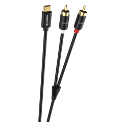 XSSIVE USB-C to 2 RCA Audio Cable 1.5m