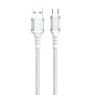 Câble de charge tressé USB-A vers Micro USB XSSIVE XSS-BR-AM-W – 1 m 18 W Blanc Câble de charge tressé USB-A vers Micro USB XSSIVE XSS-BR-AM-W – 1 m 18 W Blanc