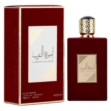 Lattafa ASDAAF Eau de Parfum Ameerat Al Arab Rouge – Femme 100 ml