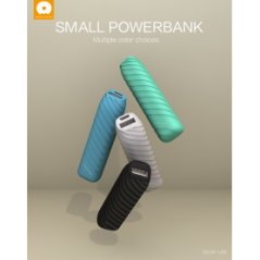 Mini Power Bank 2600mAh (WUW) - Alimentation Réf. A0022(EOL) | Smarty P