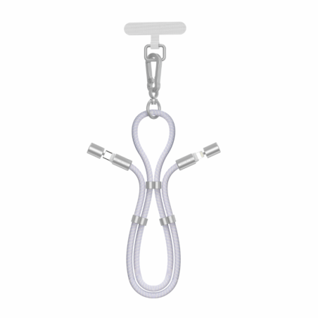 Câble Lanière 2-en-1 Type-C / Lightning Power | Smarty Paris