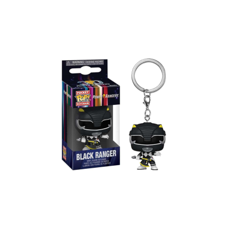Porte-clé Funko Pocket Pop! Keychain - Black Ranger · Smarty Paris