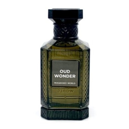 Eau de Parfum Fragrance World Oud Wonder – Unisexe 150 ml