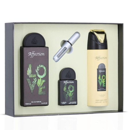 Lattafa Pride Affection Gift Set – Eau de Parfum 100 ml + 20 ml + Deodorant 200 ml