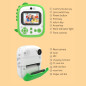 Appareil photo instantané enfant ECO – 12 MP 1080p Dragon vert Appareil photo instantané enfant ECO – 12 MP 1080p Dragon vert