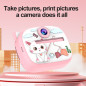 Kids Instant Print Camera ECO – 12MP 1080p Pink Cat Kids Instant Print Camera ECO – 12MP 1080p Pink Cat