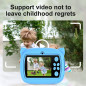 Appareil photo instantané enfant ECO – 24 MP 1080p Lapin bleu