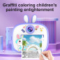 Appareil photo instantané enfant ECO – 24 MP 1080p Lapin bleu