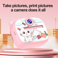 Appareil photo instantané enfant Lapin bleu | Smarty