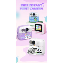 Kids instant print camera Pink Unicorn | Smarty