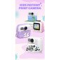 Kids Instant Print Camera Mayline – 12MP 1080p Pink Unicorn Kids Instant Print Camera Mayline – 12MP 1080p Pink Unicorn