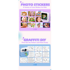 Appareil photo instantané enfant Dinosaure | Smarty