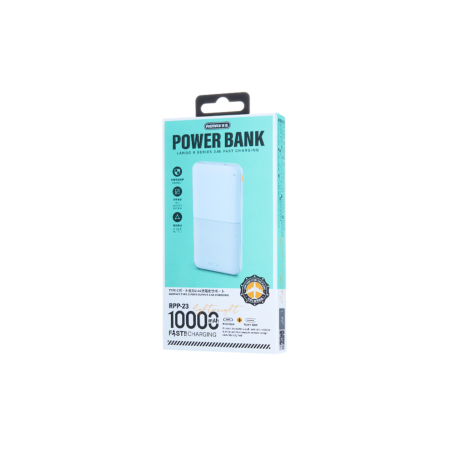 Power Bank 10000mAh REMAX Lango II Series RPP-23 – Charge Rapide 2.4A