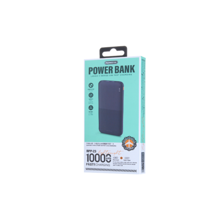 Power Bank 10000mAh REMAX Lango II Series RPP-23 – Charge Rapide 2.4A
