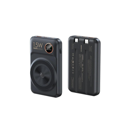 Power Bank 10000mAh REMAX RPP-527 Lightning / Type-C - Noir - Alimenta