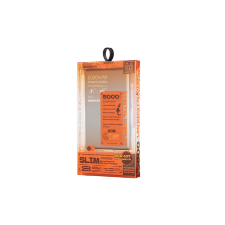 Power Bank 2-en-1 Magnétique + Câble 5000mAh REMAX Vocard Pro Series R