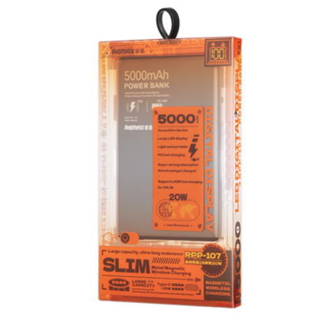 Power Bank 2-en-1 Magnétique + Câble 5000mAh | Smarty Paris 