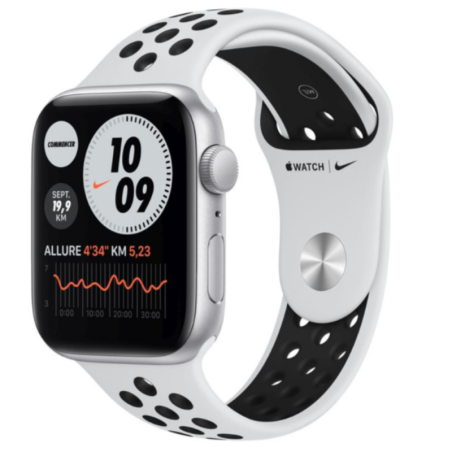 Montre Connectée Apple Watch Series SE GPS 44mm Nike Argent 