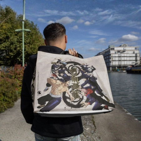 Tote Bag Konix Jujutsu Kaisen – Beige