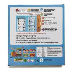 Livre interactif bilingue sonore enfant | Smarty