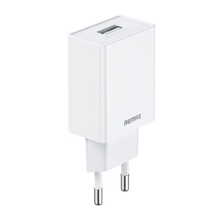 Chargeur secteur REMAX Kiddy Series RP-U95 – 12W 5V/2,4 A, blanc, prise EU